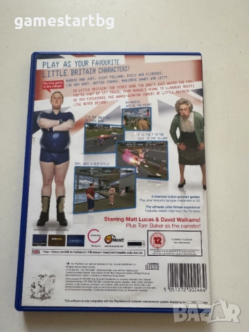 Little Britain за PS2, снимка 2 - Игри за PlayStation - 51758646