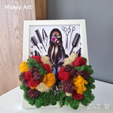 Декорации със скандинавски мъх, снимка 6 - Декорация за дома - 53199172