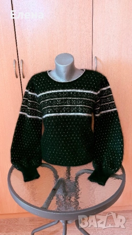 Пуловер Ane Mone. Размер М/L. 64% ангора, снимка 2 - Блузи с дълъг ръкав и пуловери - 54274074