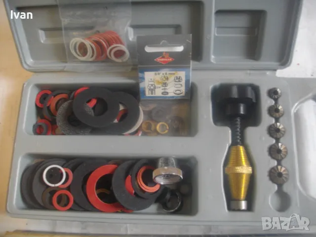 НОВ НЕМСКИ РЕМОНТЕН КОМПЛЕКТ ЗА ВОДОПРОВОДНИ ЧЕШМЕДЖИЙСКИ РЕМОНТИ ЕКСТРАКТОР УПЛЪТНИТЕЛИ , снимка 11 - Други инструменти - 49765435