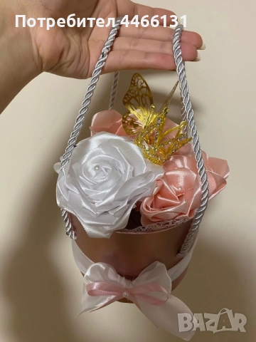 Прекрасна нежна кутийка , снимка 4 - Декорация за дома - 52928319