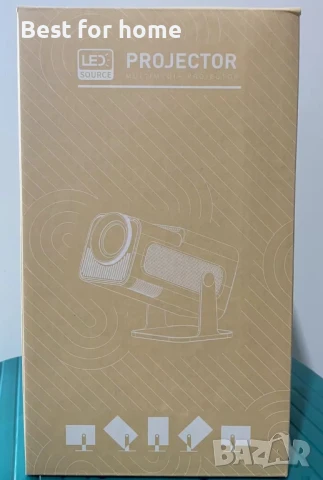 Мини проектор HY320 с WiFi и Bluetooth, снимка 10 - Плейъри, домашно кино, прожектори - 51056700