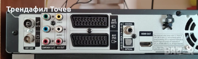 SAMSUNG DVD-HR733 HDD & DVD recorder, снимка 6 - Плейъри, домашно кино, прожектори - 51311217