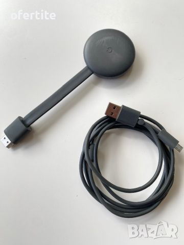 ✅ Google 🔝 Chromecast, снимка 1 - Приемници и антени - 46337909