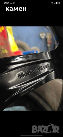 Оригинални джанти AMG 18 цола за Мерцедес Ц класа W205 4бр еднакви, снимка 8 - Гуми и джанти - 53638797