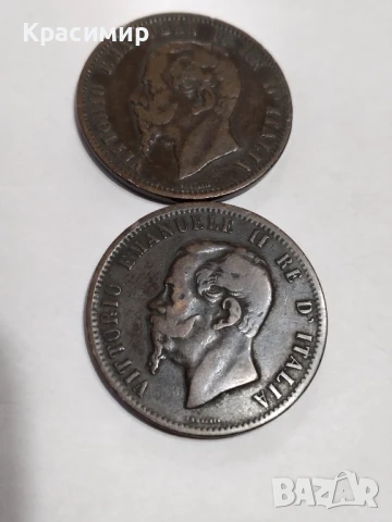 10 Чентесими 1866 г., снимка 2 - Нумизматика и бонистика - 51142179