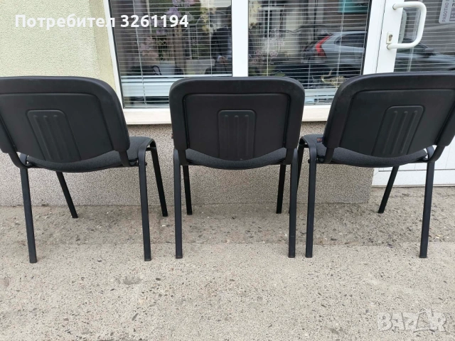 Посетителски столове – офис столове 4 броя, снимка 7 - Столове - 54272393