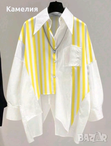 Дамска несиметрична риза