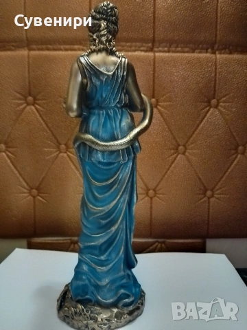 статуетка Хигия-30см., снимка 2 - Статуетки - 53391618