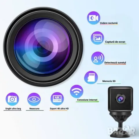 Шпионска камера HD WIFI CAMERA – Дискретно и ефективно наблюдение на всяко място, снимка 8 - Други - 47163787