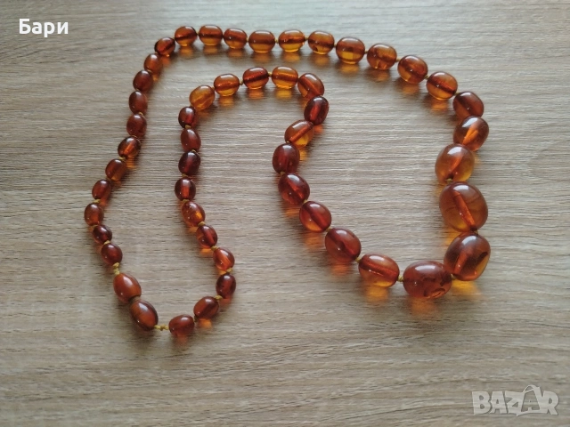 Красив гердан от кехлибар, снимка 2 - Колиета, медальони, синджири - 53312892