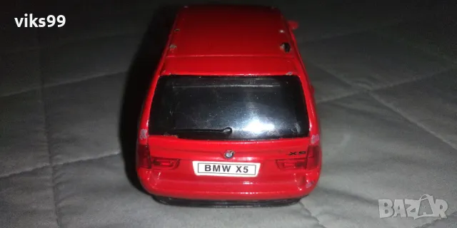 BMW X5 - Welly - Мащаб 1:32, снимка 3 - Колекции - 47735685