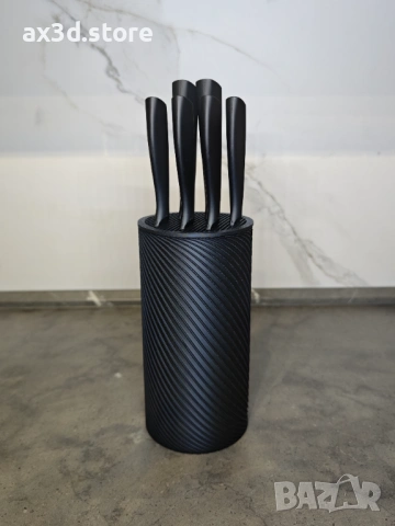 🔪 Поставка за ножове - Спирал, снимка 8 - Аксесоари за кухня - 53316606