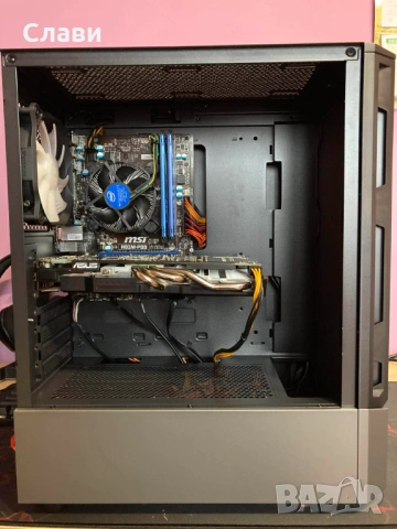 Геймърски компютър Intel core I5, NVIDIA GTX 660, SSD, Windows 11, снимка 11 - Геймърски - 53301158
