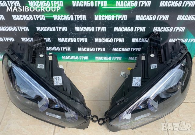 Фарове MULTIBEAM LED фар за Мерцедес ГЛЕ Mercedes GLE W167, снимка 3 - Части - 34350043