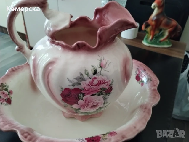 Стар комплект в розово, снимка 2 - Други - 51079841