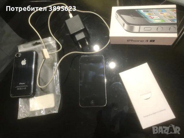 iPhone 4s Black 16 GB (запазен и работещ), снимка 1 - Apple iPhone - 49008010