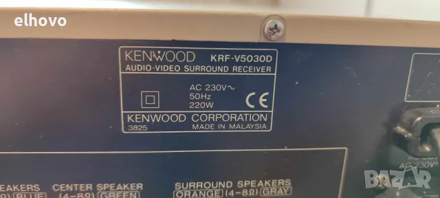 Кесивър Kenwood KRF-V5030D, снимка 13 - Ресийвъри, усилватели, смесителни пултове - 46830755