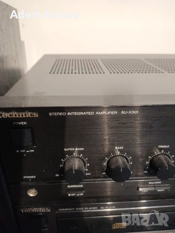 Technics / SU -x 301 /SB-CS60/SL-PJ27A/ STX301/ RS -X301, снимка 2 - Аудиосистеми - 53565807