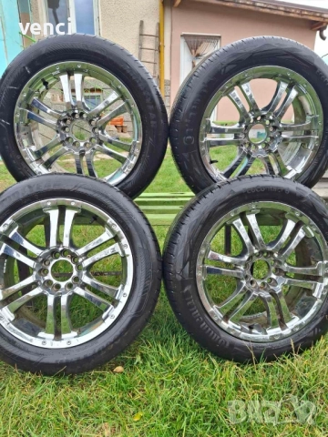 Продавам лети джанти с летни гуми 17 цола. , снимка 3 - Аксесоари и консумативи - 52142508