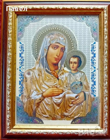 Икона Иисус Христос / Богородица / Свети Георги Победоносец / Възкресение Христово 