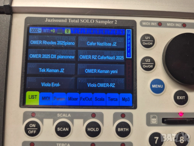 Семплер Juzisound Total SOLO Sampler 2, снимка 5 - Синтезатори - 53160881