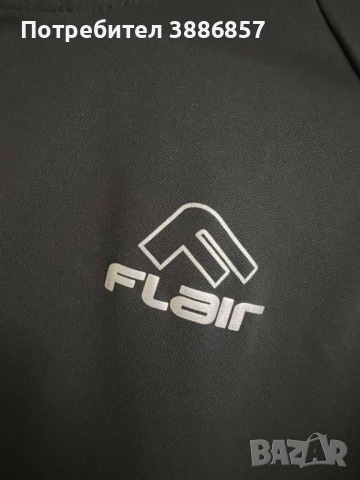 ЕКИП FLAIR(черен, размер S), снимка 3 - Спортни дрехи, екипи - 52480116