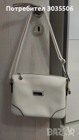 Дамска бяла чанта