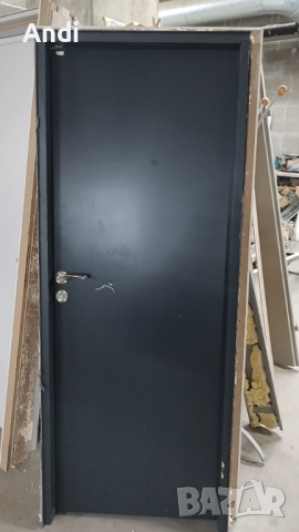 Врати интериорни сиви с каси  използвани 80/200см, снимка 10 - Интериорни врати - 52632681