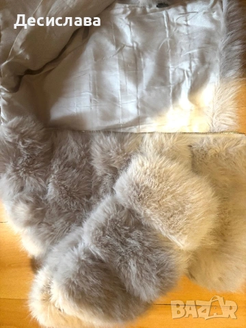 Пухено яке, снимка 3 - Якета - 53875391