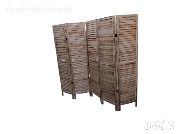 Интериорен Параван регулируем от 2 до 10 Крила, снимка 9 - Декорация за дома - 32026287