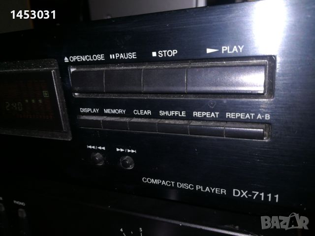 CD Player Onkyo dx 7111, снимка 1 - Аудиосистеми - 45389637