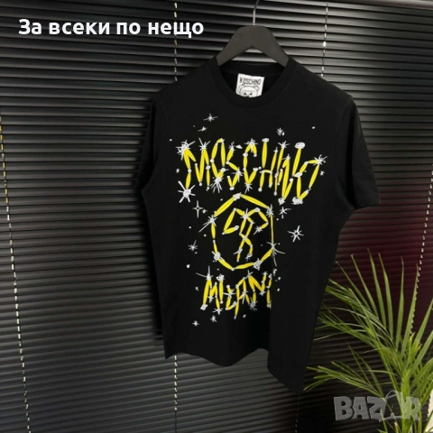 Moschino Мъжка Тениска👕Мъжка Блуза С Къс Ръкав - Различни Цветове Код Urban30