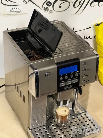 Кафемашина кафе автомат delonghı Primadonna, снимка 2 - Кафемашини - 50105367