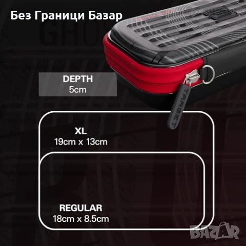 Нов Професионален калъф за дартс Target Takoma за 3 стрелички, игра, снимка 6 - Други спортове - 53166576
