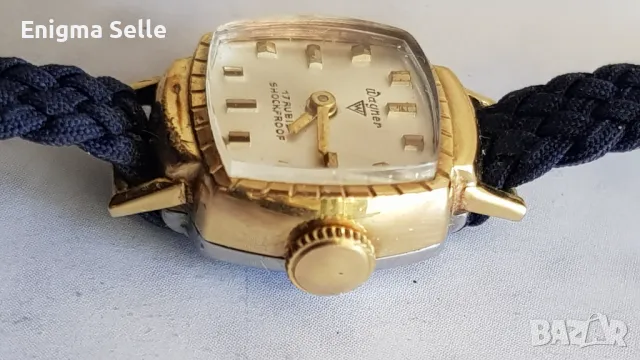 Стар винтидж дамски часовник Wagner, снимка 7 - Дамски - 49962995