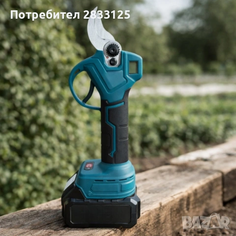 Комплект акумулаторна ножица 3" и резервен нож 36V 8A, снимка 7 - Други инструменти - 53889508