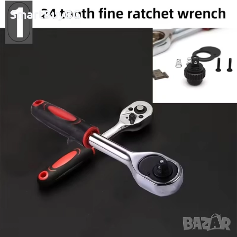 ПРОФЕСИОНАЛЕН КОМПЛЕКТ ИНСТРУМЕНТИ 46 ЧАСТИ – ЗА РЕМОНТ НА АВТОМОБИЛИ И МОТОЦИКЛЕТИ И ДРУГИ , снимка 4 - Други инструменти - 52336166