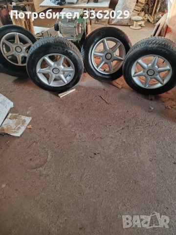Алум.джанти R16 5х114"3 с мн.добри зимни гуми, снимка 5 - Гуми и джанти - 52925756