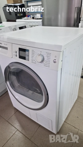 Немска инверторна сушилня с термопомпа Bosch EcoLogixx 7 - ГАРАНЦИЯ, снимка 2 - Сушилни - 53447523