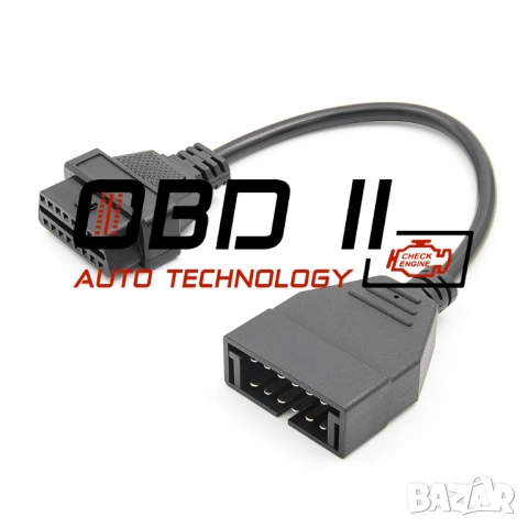 Кабел / Преходник / Адаптер за GM 12 Пина 12 Pin ГМ Delphi Autocom