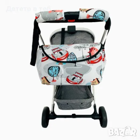 Комплект чанта с протектори за дръжка, коли, снимка 1