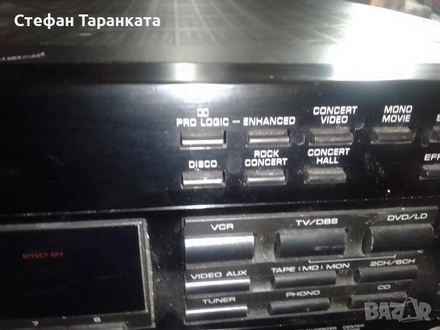 YAMAHA - 7 канален усилвател със радио тунер , снимка 2 - Ресийвъри, усилватели, смесителни пултове - 53157145