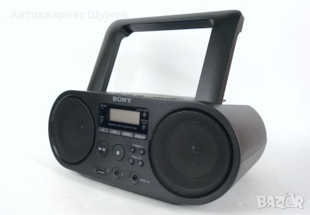 Преносима мини система Sony ZS-PS50 с CD плеар, USB, AUX и FM радио, снимка 3 - Аудиосистеми - 46796260