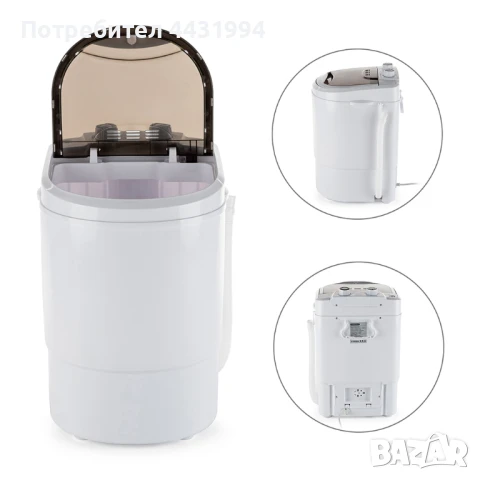 Мини пералня Termomax MWM3300W, снимка 3 - Перални - 51178073