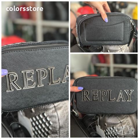 Черна чанта Replay-SG62h