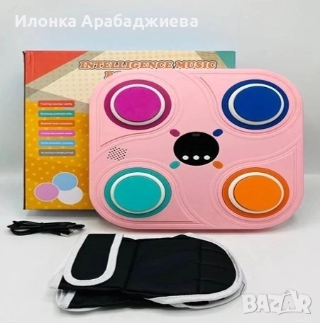 Интелигентна музикална боксова машина с Bluetooth – Тренирай с ритъм и светлина, снимка 2 - Образователни игри - 52824713