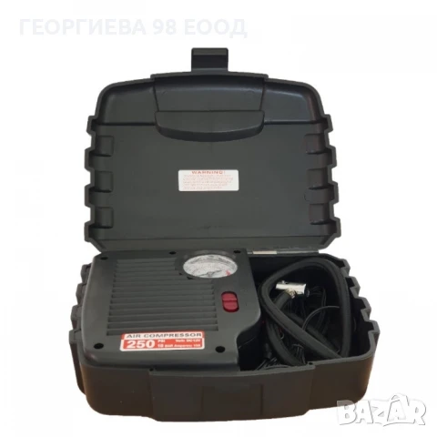 Компресор за гуми в куфар, снимка 2 - Аксесоари и консумативи - 51383655