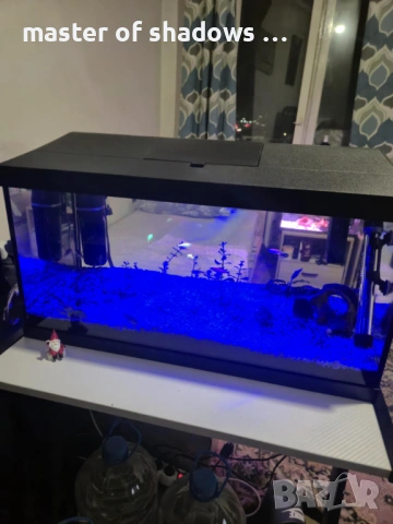 Aквариум Aquael Leddy Day&Night Plus 60 + 8 бр  ПОДАРЪК, снимка 2 - Аквариуми - 53479654