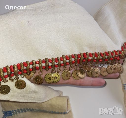 Автентичен етнографски накит за глава, снимка 5 - Антикварни и старинни предмети - 45783655